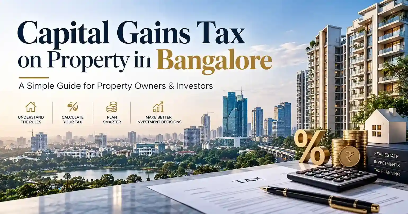 Capital Gains In Bangalore Bring Tremendous Changes In Real Estate Market