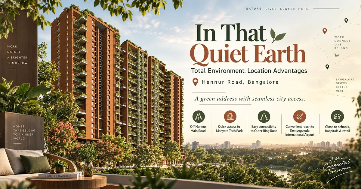 Inth At Quiet Earth Total Environment Locati On Advantages