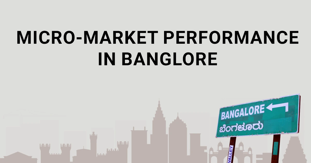 Micro Market Performance In Bangalore