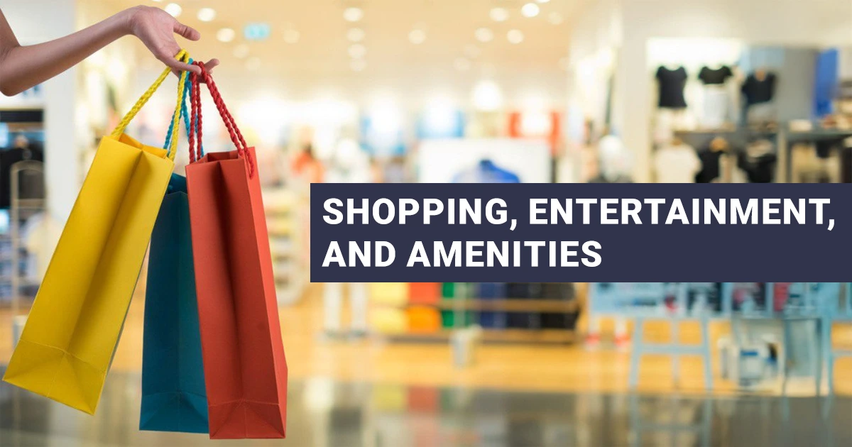 Shopping Entertainment And Amenities