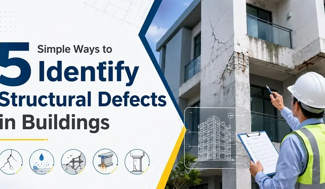5 Simple Ways to Identify Structural Defects in Buildings